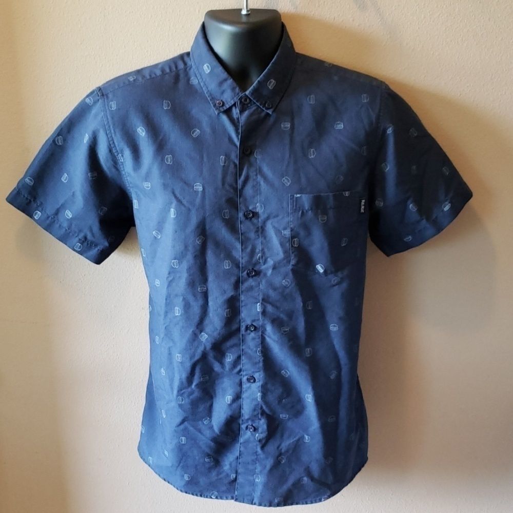 Molokai Surf Co. funky fun hamburger shirt